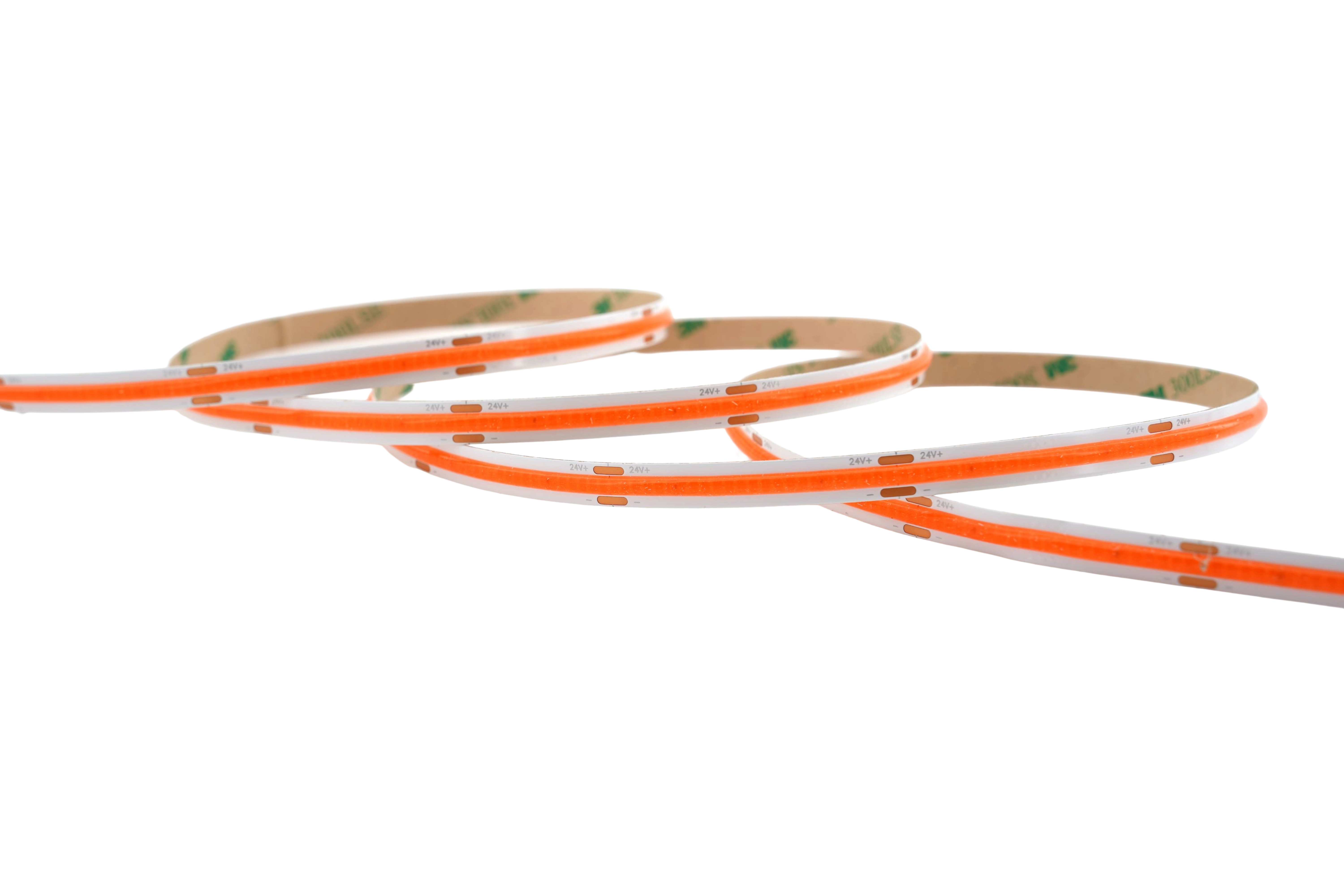 4262543212241 - COB LED Streifen 24V – 480 LEDs m – 8 mm – 10W m – Pink – IP33 – homogener Lichtstreifen